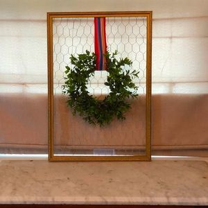 Farmhouse wreath/picture